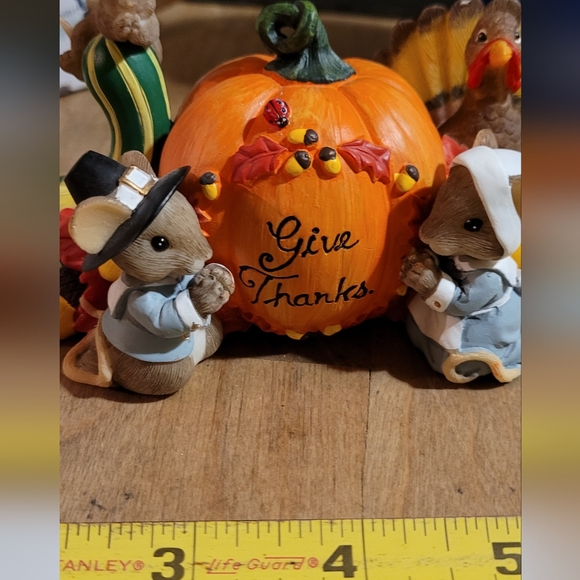 Fitz & Floyd Charming Tails Give Thanks - Picture 5 of 8